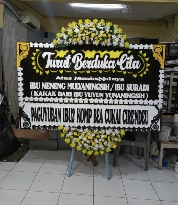 Papan Bunga di Juwok Sukodono